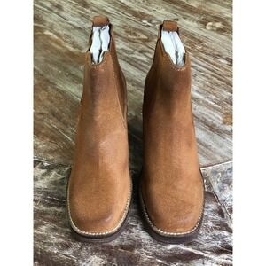 Diba Sereta Bootie Suede Cognac NEW 7